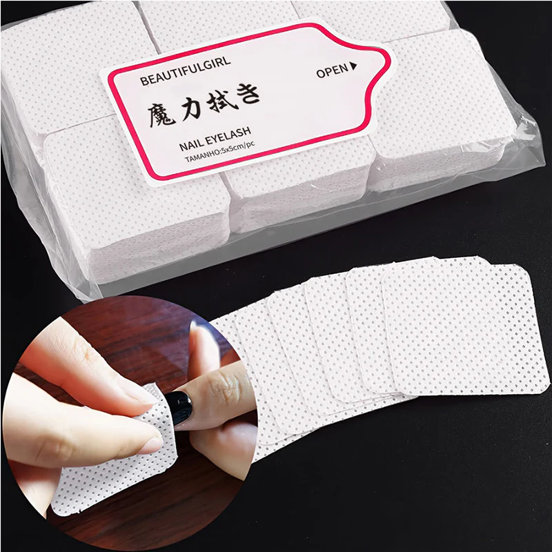 300pcs White Lint Free Nail Wipes - Image 11