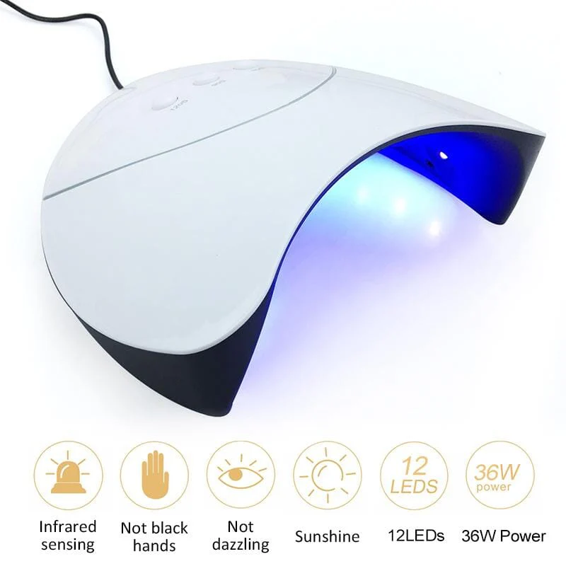 36W Nail Dryer UV Lamp - Image 3