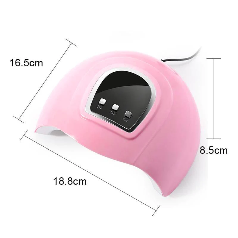 36W Pink UV LED Nail Lamp - Image 8