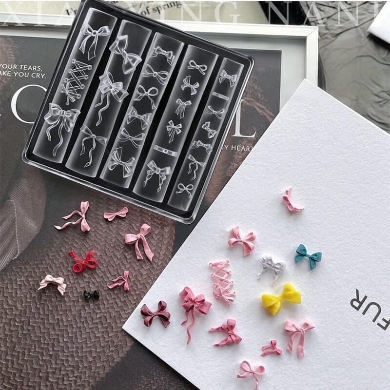 3D Silicone Nail Mold Bowknot #01 - Image 11