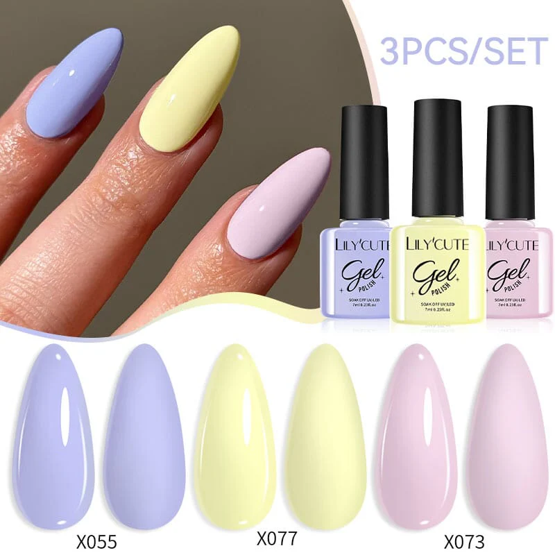 3pcs 7ml Color Gel Polish Set - Image 11
