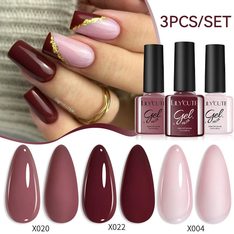 3pcs 7ml Color Gel Polish Set - Image 13
