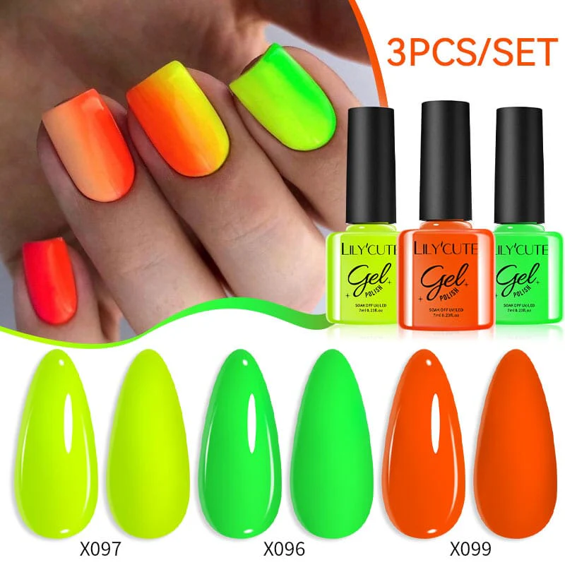 3pcs 7ml Color Gel Polish Set - Image 16