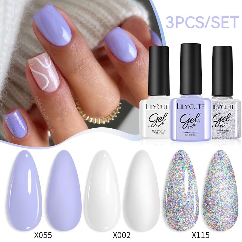 3pcs 7ml Color Gel Polish Set - Image 21
