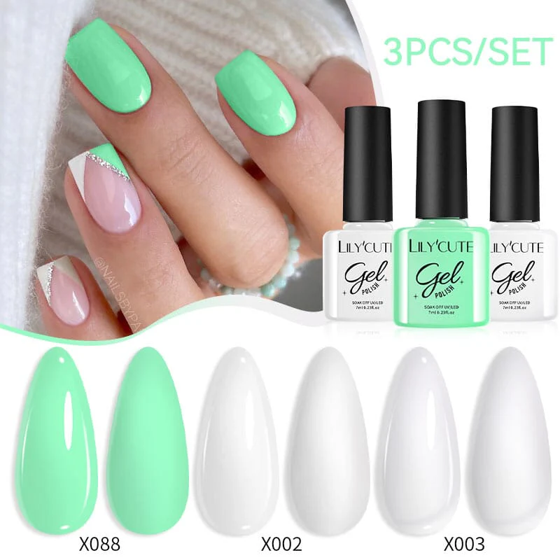 3pcs 7ml Color Gel Polish Set - Image 24