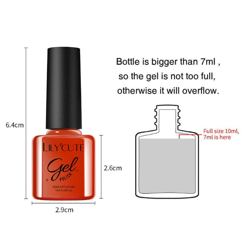 3pcs 7ml Color Gel Polish Set - Image 32
