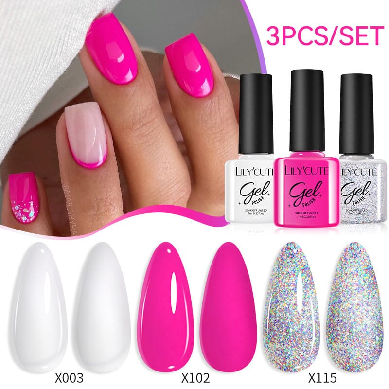 3pcs 7ml Color Gel Polish Set - Image 33