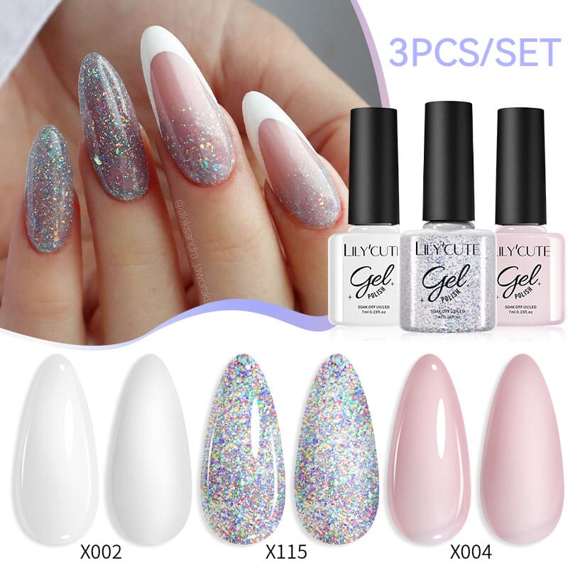 3pcs 7ml Color Gel Polish Set - Image 46