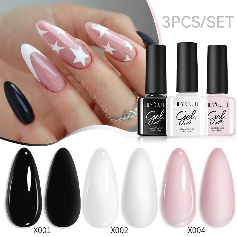 3pcs 7ml Color Gel Polish Set - Image 47