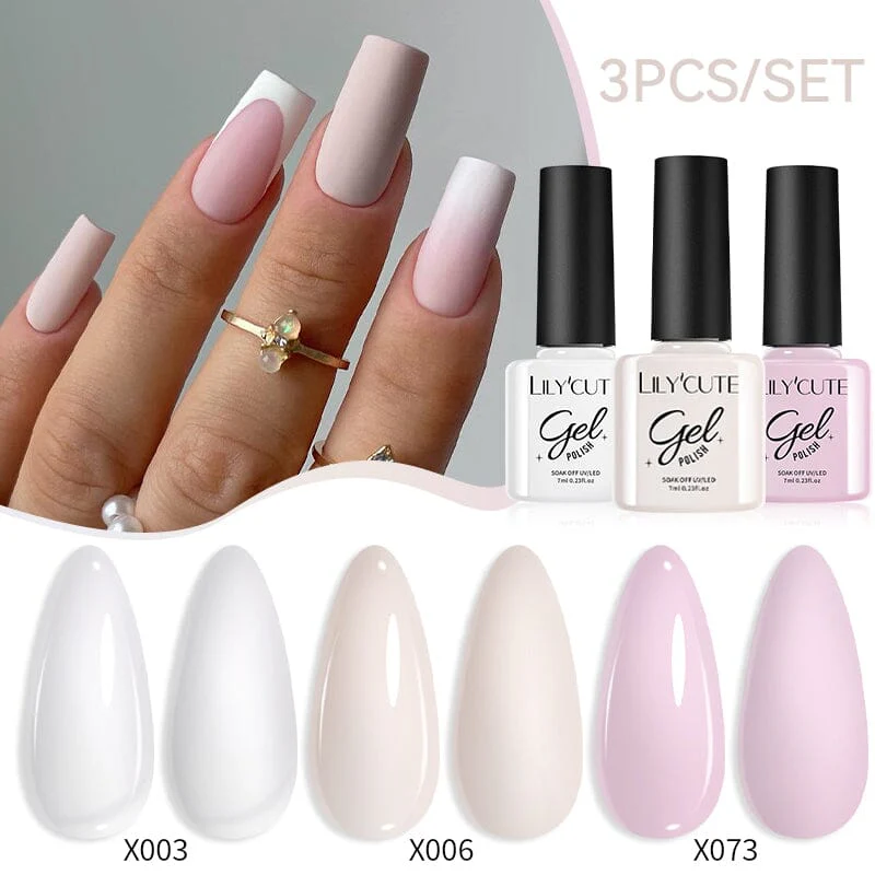 3pcs 7ml Color Gel Polish Set - Image 48