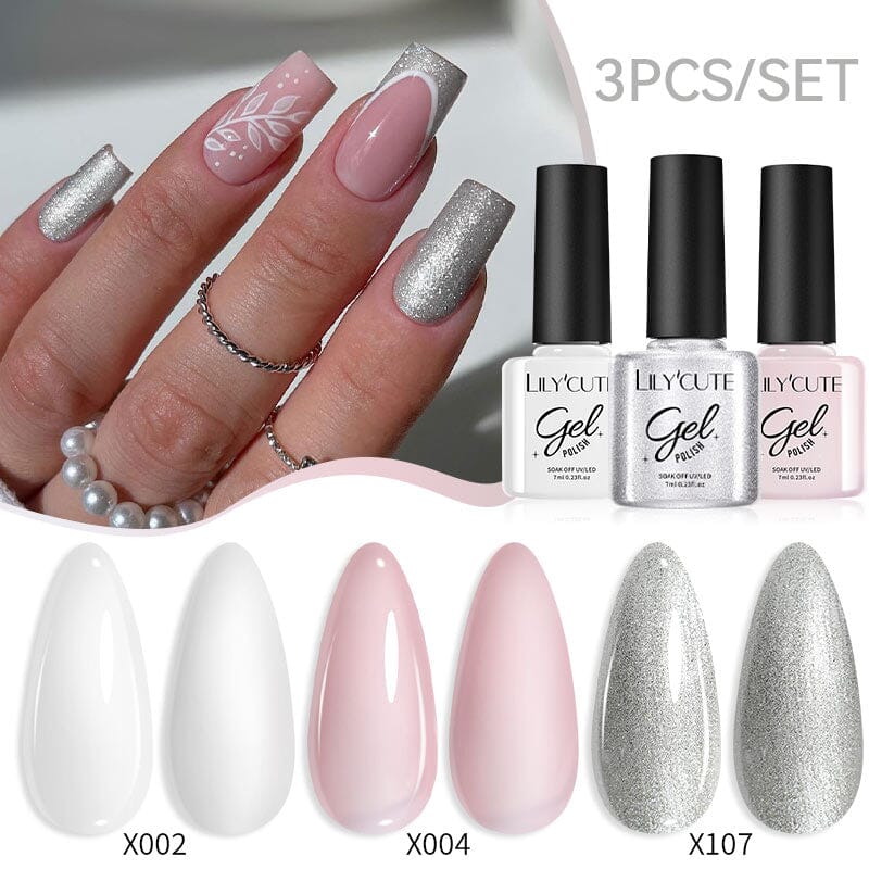 3pcs 7ml Color Gel Polish Set - Image 49