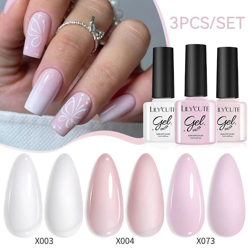 3pcs 7ml Color Gel Polish Set - Image 51