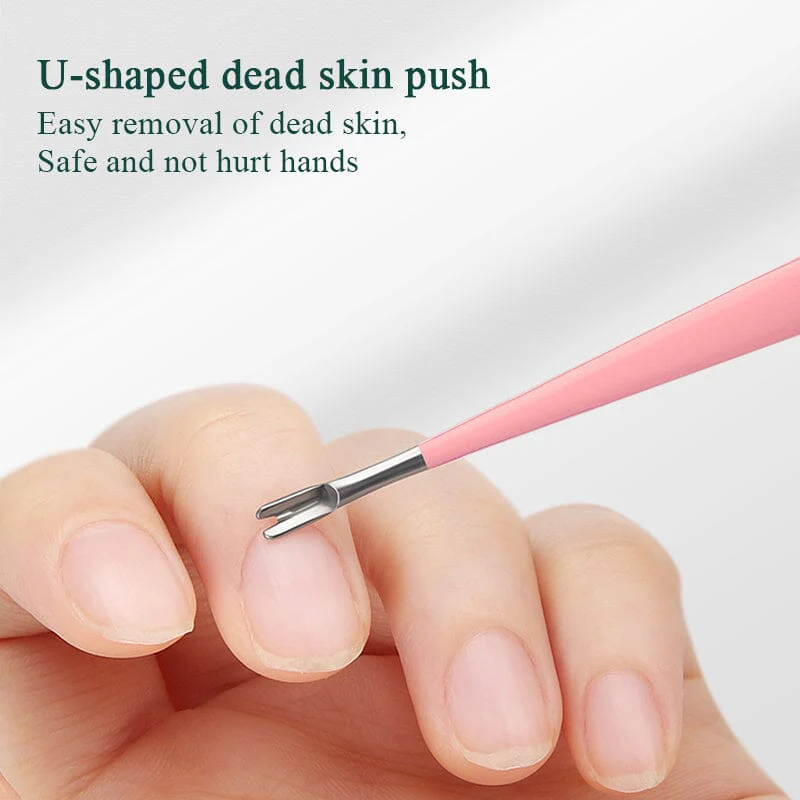 3pcs Nail Cuticle Tools Kit - Image 6
