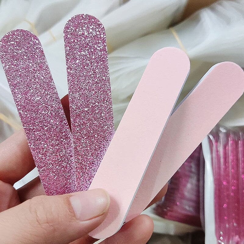 3pcs Pink Nail Cleaning Care Set - Image 6