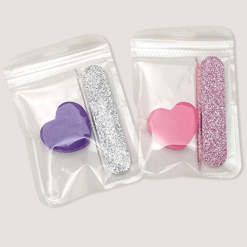 3pcs Pink Nail Cleaning Care Set - Image 8