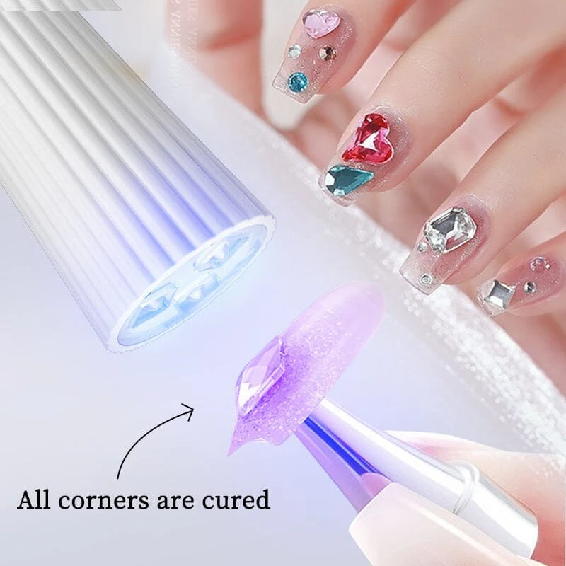 3W White USB Handheld Nail Dryer Lamp - Image 9