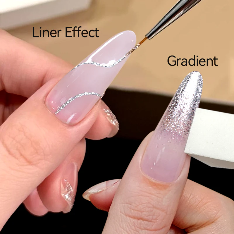 4 Colors 4 In 1 Pat Painting Gel Glimmer Rush - Image 3