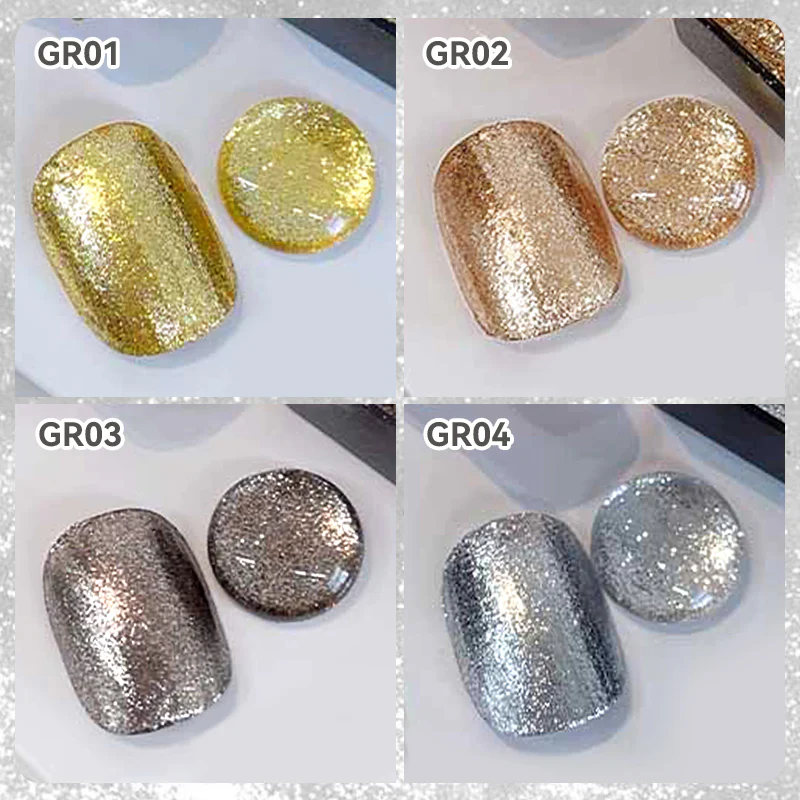 4 Colors 4 In 1 Pat Painting Gel Glimmer Rush - Image 4