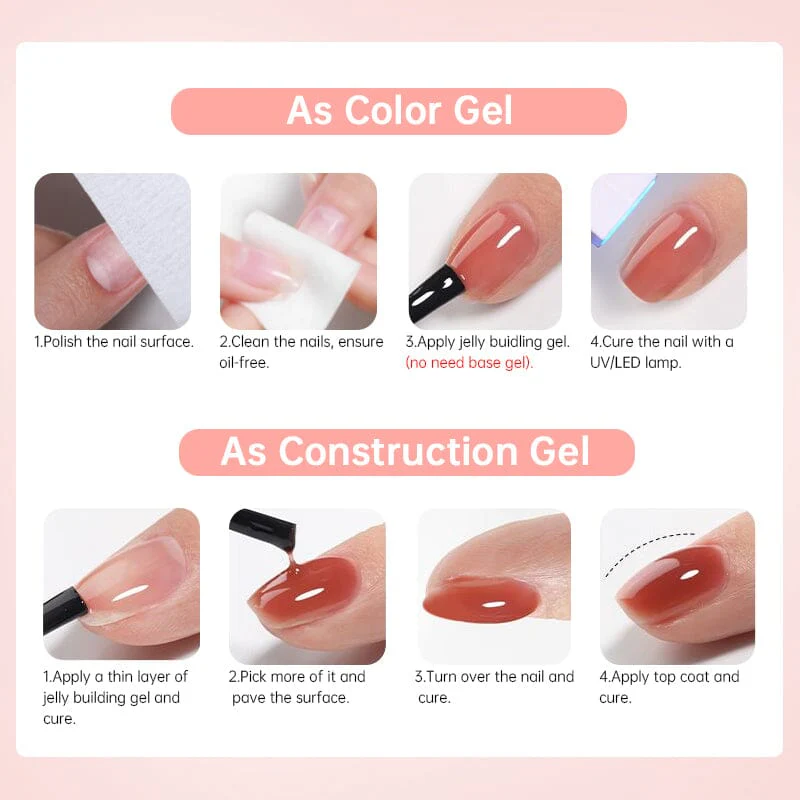 4 In 1 Jelly Building Gel 15ml - Image 12