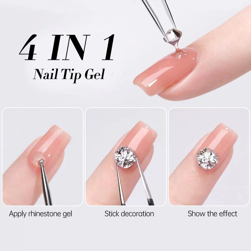 4 in 1 Nail Tip Gel 15ml - Image 12