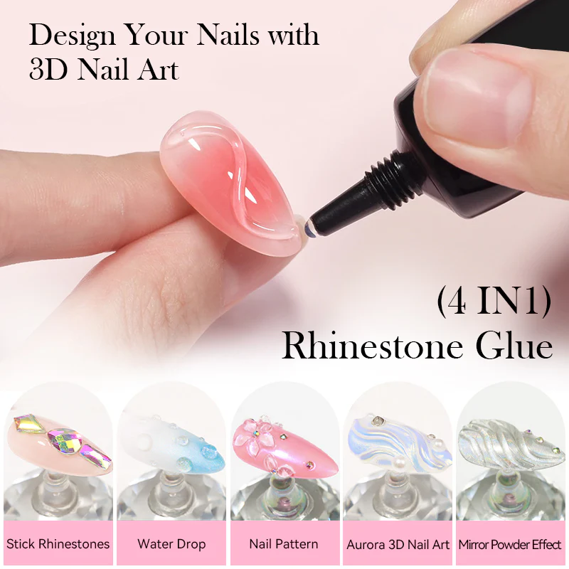 4 In 1 Rhinestone Glue 15ml - Image 10