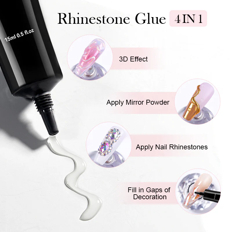 4 In 1 Rhinestone Glue 15ml - Image 5