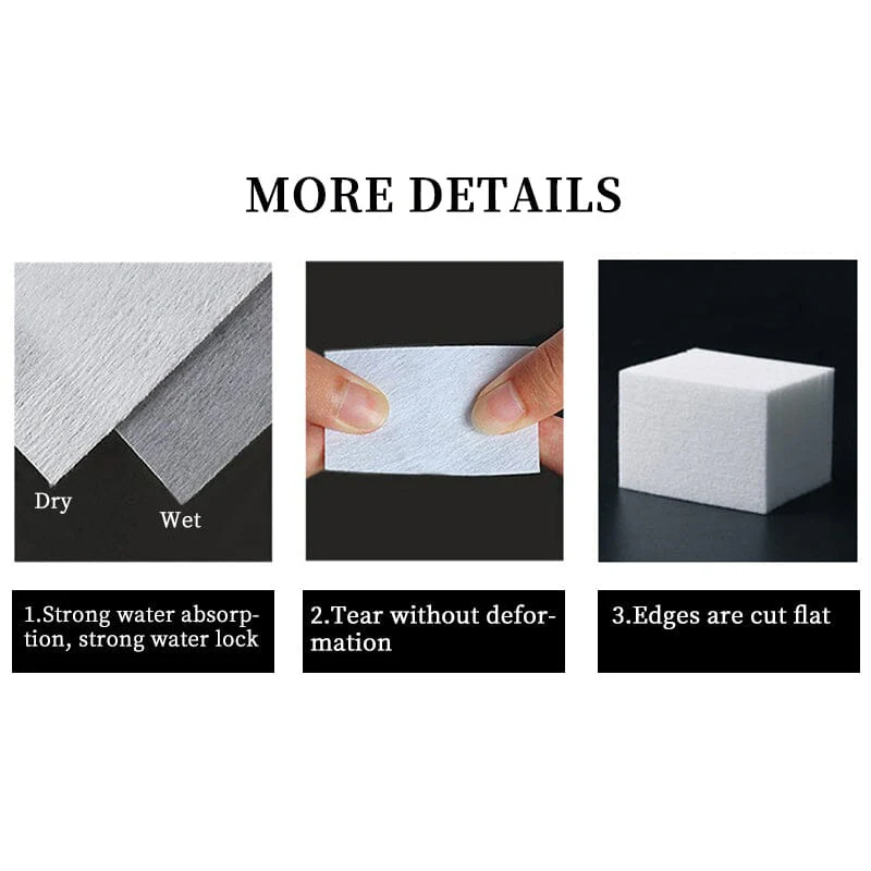 450pcs Nail Cleaning Cotton Pads - Image 3