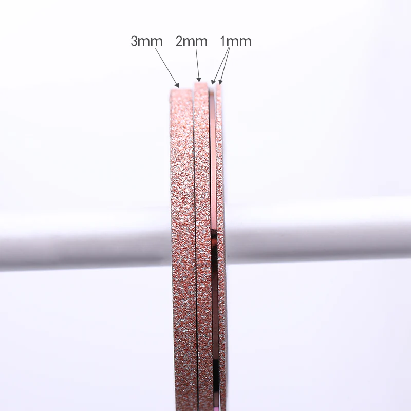 4pcs Rose Gold Nail Striping Tape Lines Set - Image 8