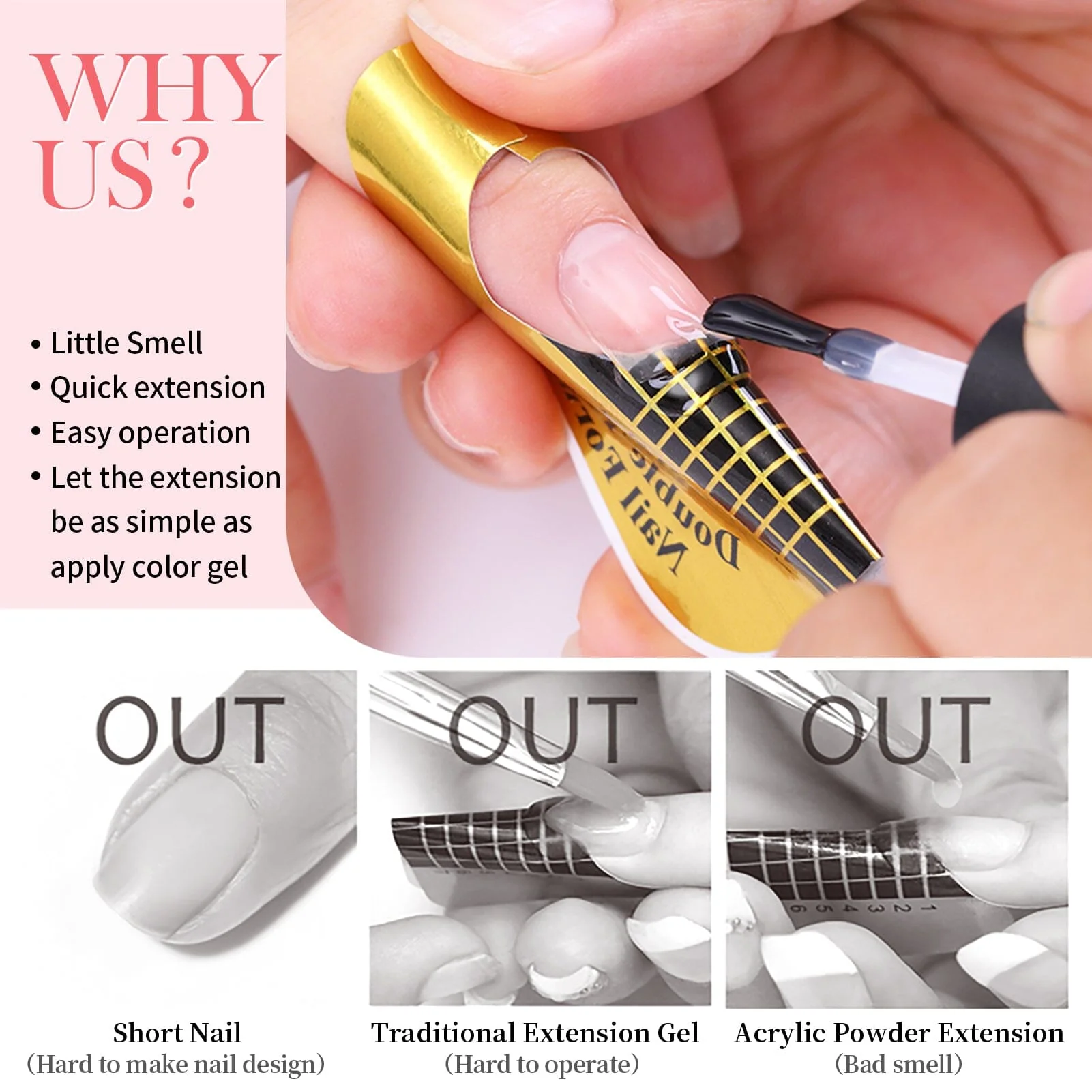 5 in 1 Builder Gel 15ml - Image 7