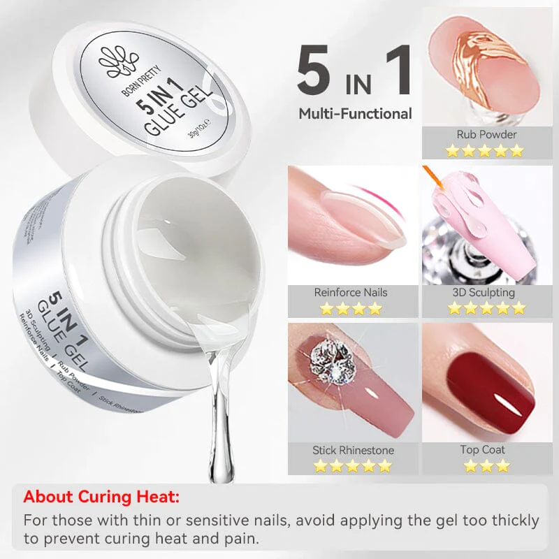 5 in 1 Glue Gel 30g - Image 2