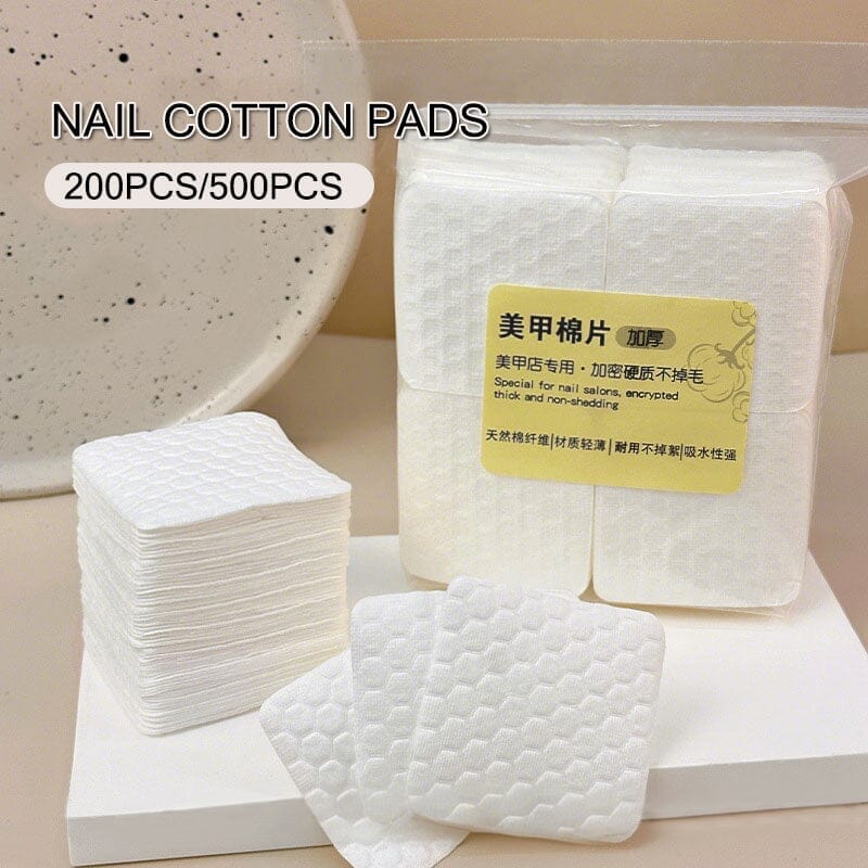 500pcs Nail Cleaning Cotton Pads - Image 16