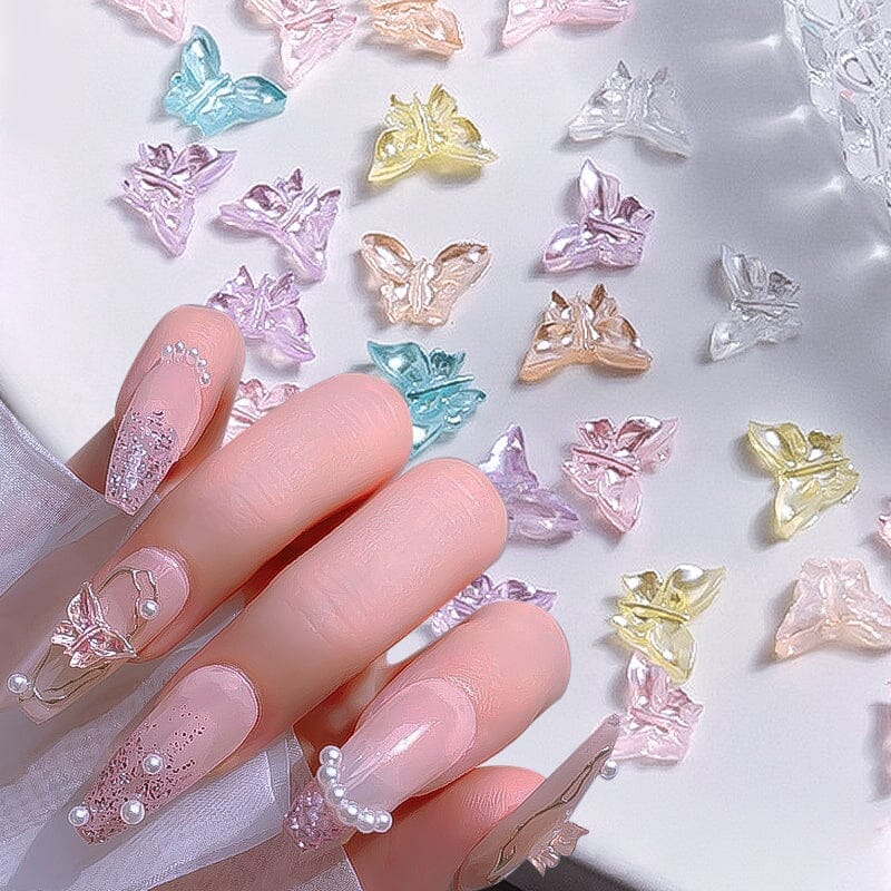 50pcs Resin 3D Nail Decoration #03 Random Mixed Color - Image 4