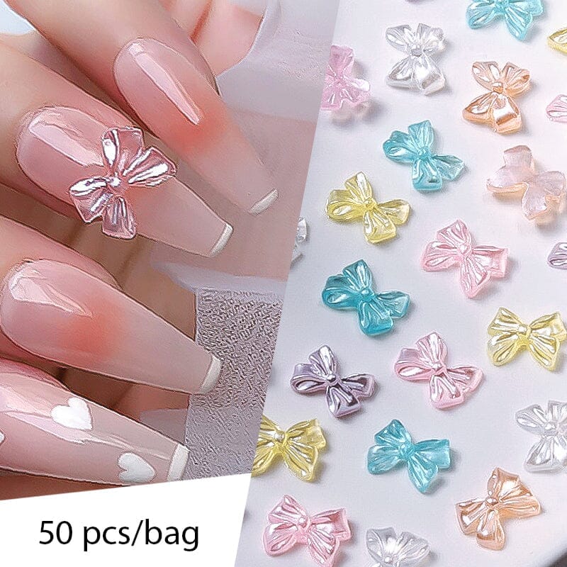 50pcs Resin 3D Nail Decoration #03 Random Mixed Color - Image 5