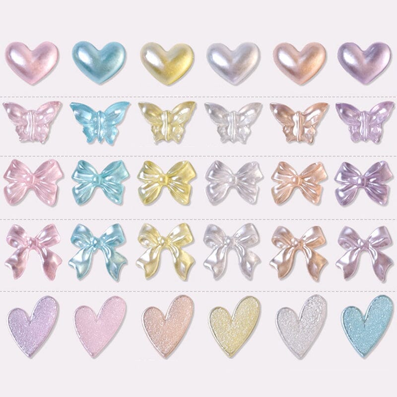 50pcs Resin 3D Nail Decoration #03 Random Mixed Color - Image 7