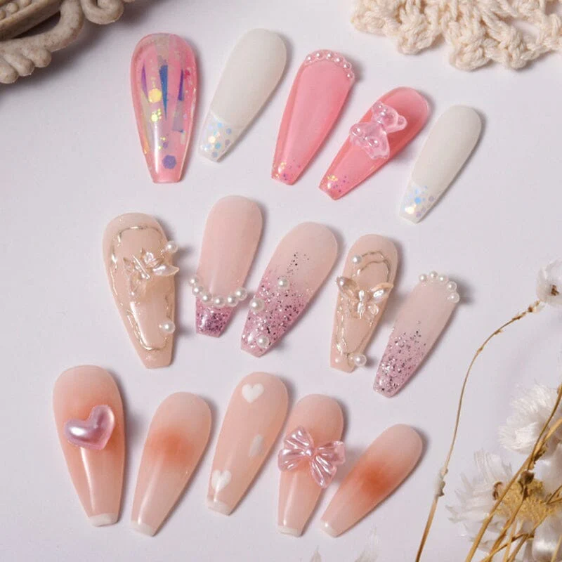 50pcs Resin 3D Nail Decoration #03 Random Mixed Color - Image 8