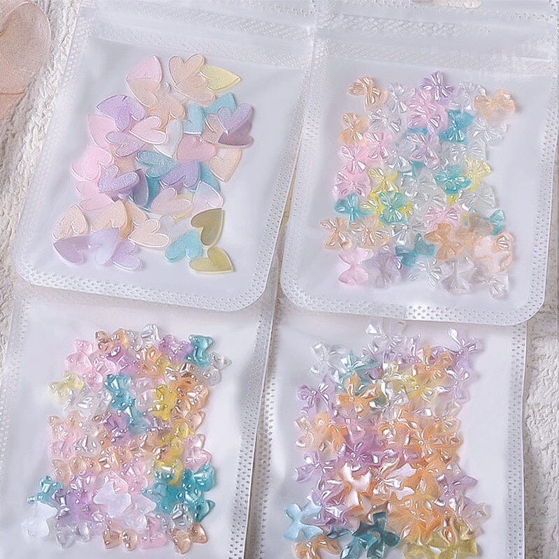 50pcs Resin 3D Nail Decoration #03 Random Mixed Color - Image 9