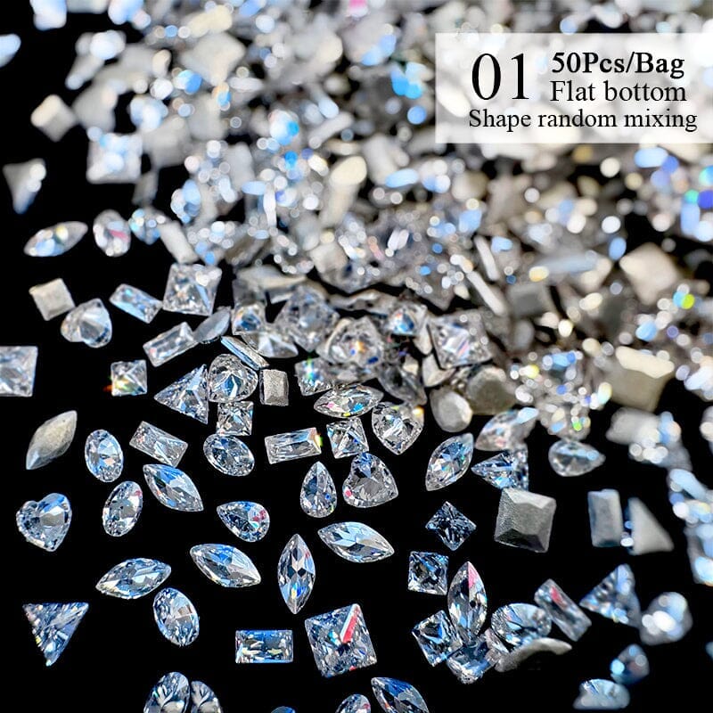 50pcs Zircon Nail Decoration - Image 15