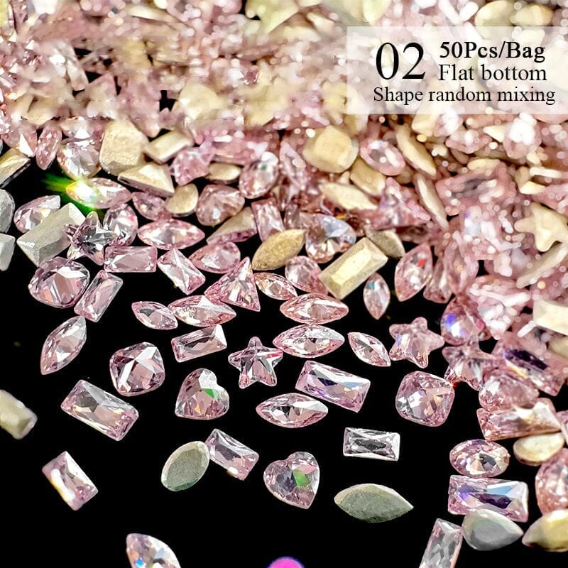 50pcs Zircon Nail Decoration - Image 16