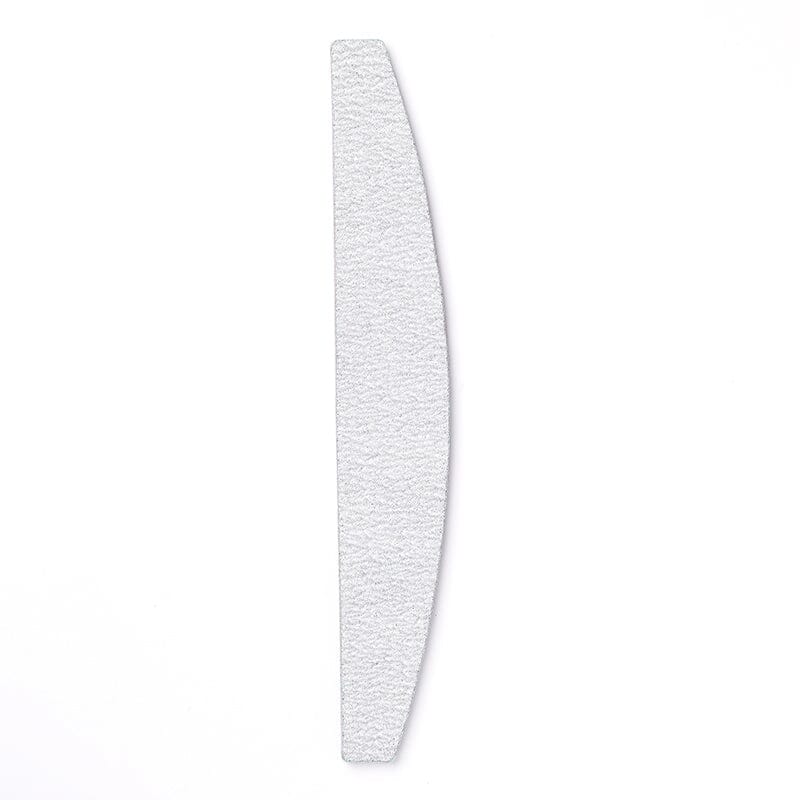 5pcs White Curved Nail Files 100/180 - Image 10