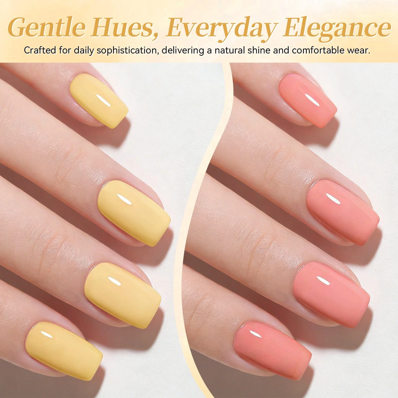 6 Bottles Color Gel Polish Set 7ml - Image 6