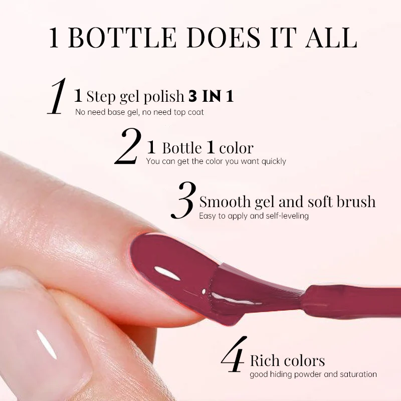 1 Step Gel Polish ST01 15ml - Image 26