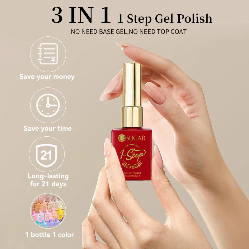 1 Step Gel Polish ST01 15ml - Image 10