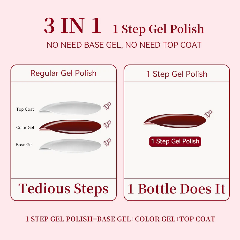 1 Step Gel Polish ST01 15ml - Image 13