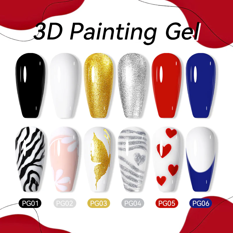 3D Painting Gel PG02 8ml - Image 8