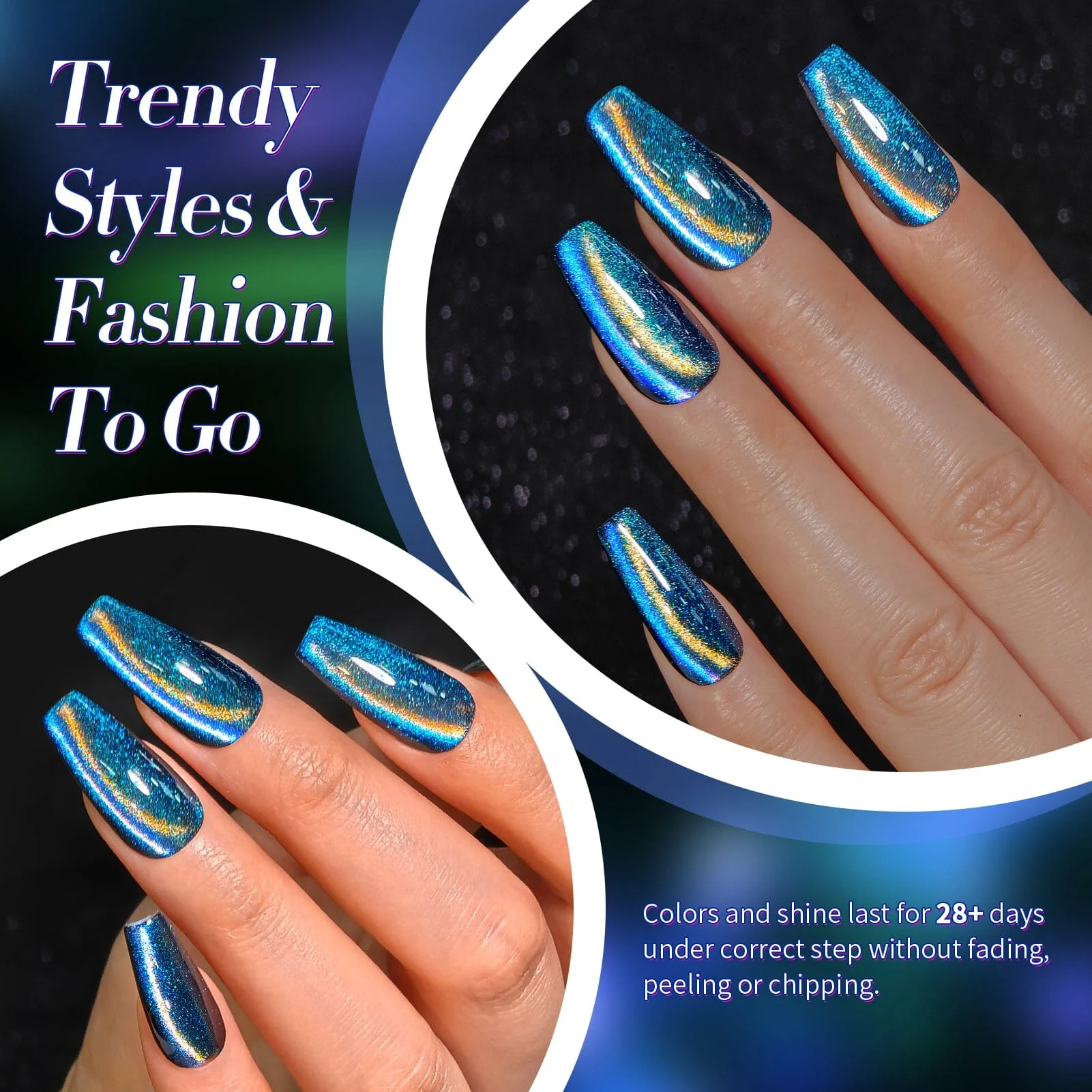 6 Colors 9D Cat Magnetic Gel M05 Polaris 7ml - Image 3