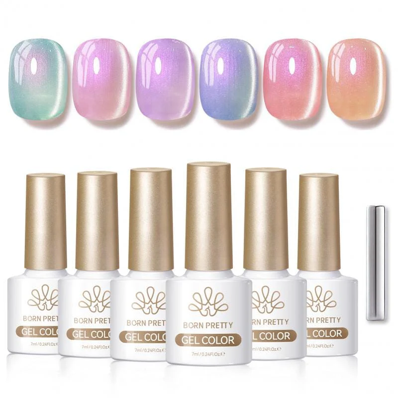 6 Colors Cat Magnetic Gel Polish Set 7ml - Image 15