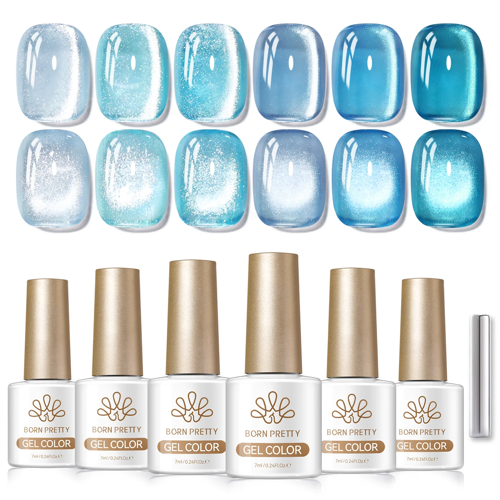 6 Colors Cat Magnetic Gel Polish Set 7ml - Image 22