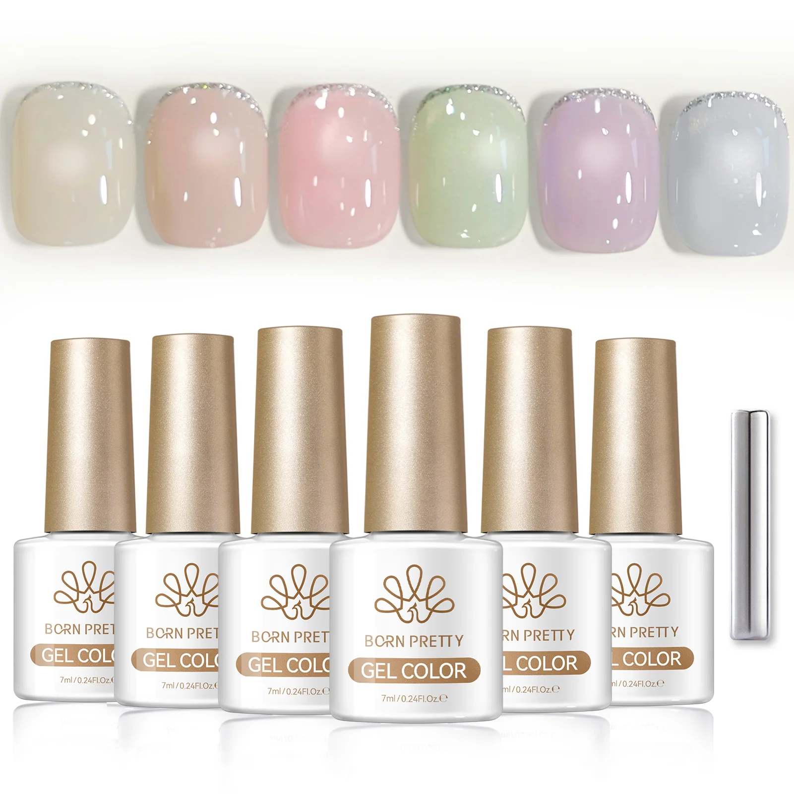 6 Colors Cat Magnetic Gel Polish Set 7ml - Image 23
