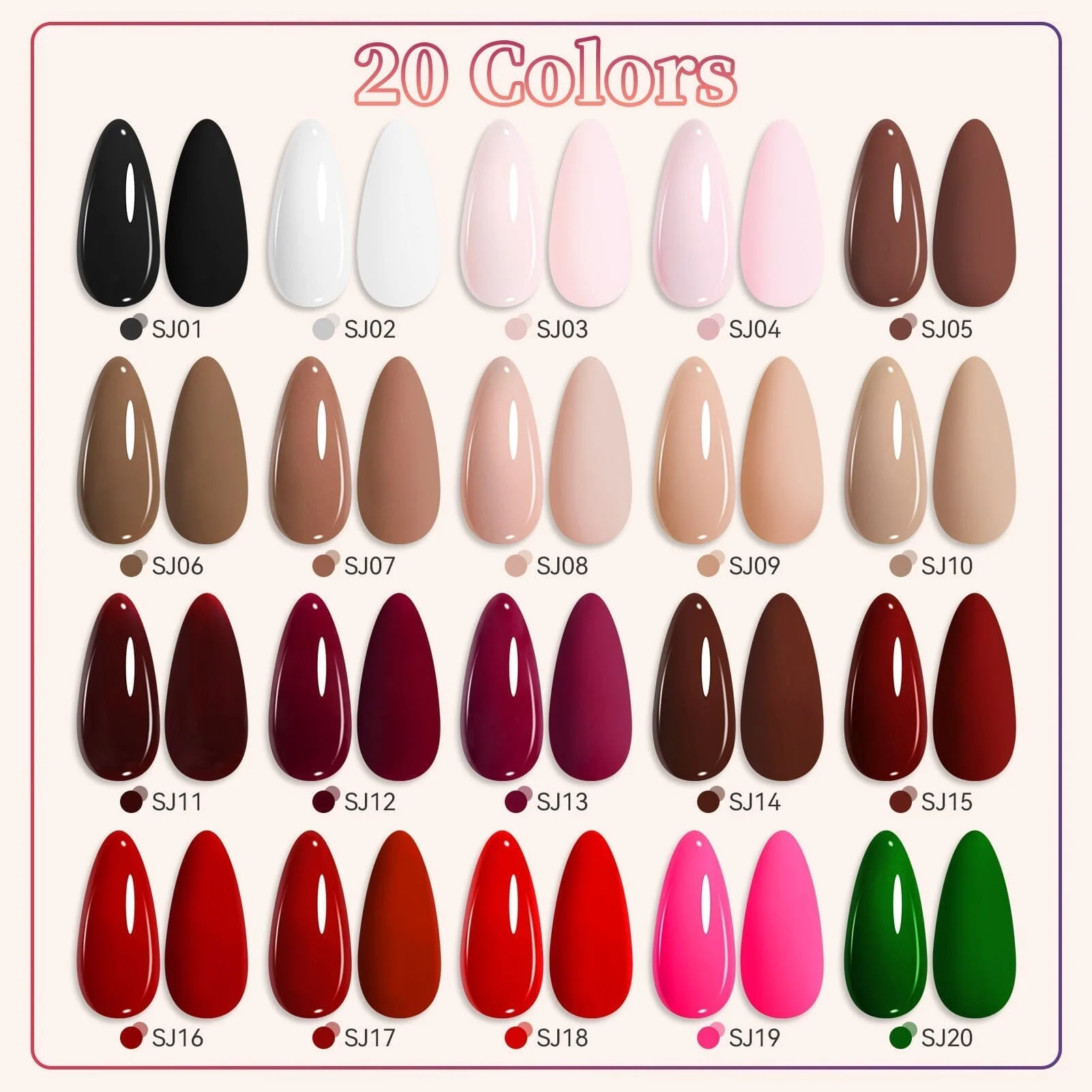 Color Nail Gel 15ml - Image 3