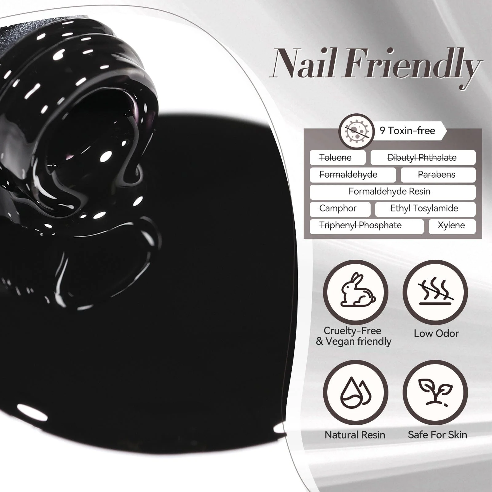 6 Colors Gel Polish Set S09 Steel Symphony 7ml - Image 5